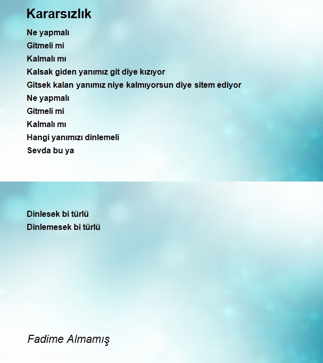 Fadime Almamış