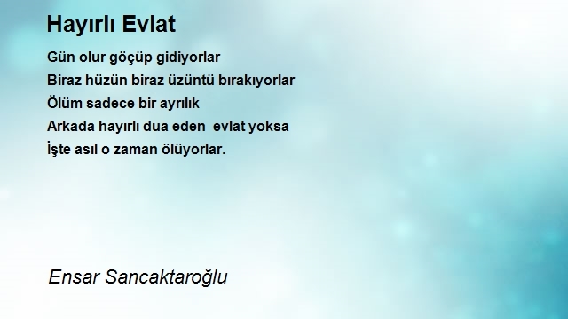 Ensar Sancaktaroğlu
