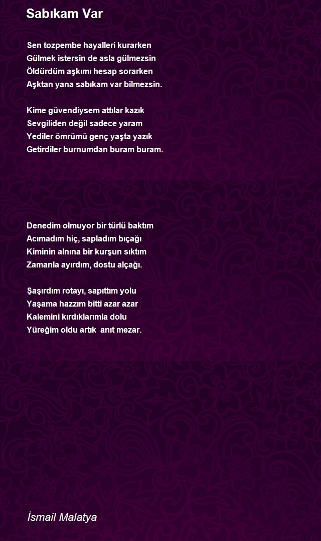 İsmail Malatya