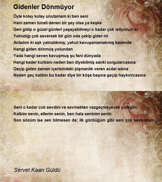 Servet Kaan Güldü