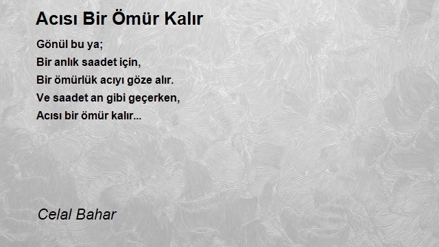 Celal Bahar