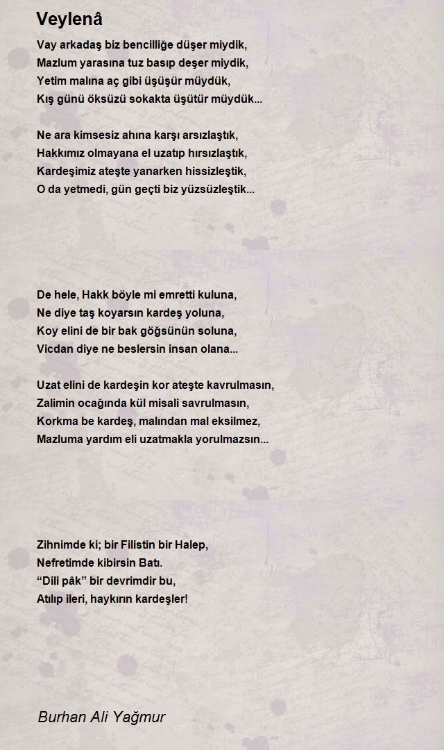 Burhan Ali Yağmur
