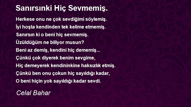 Celal Bahar