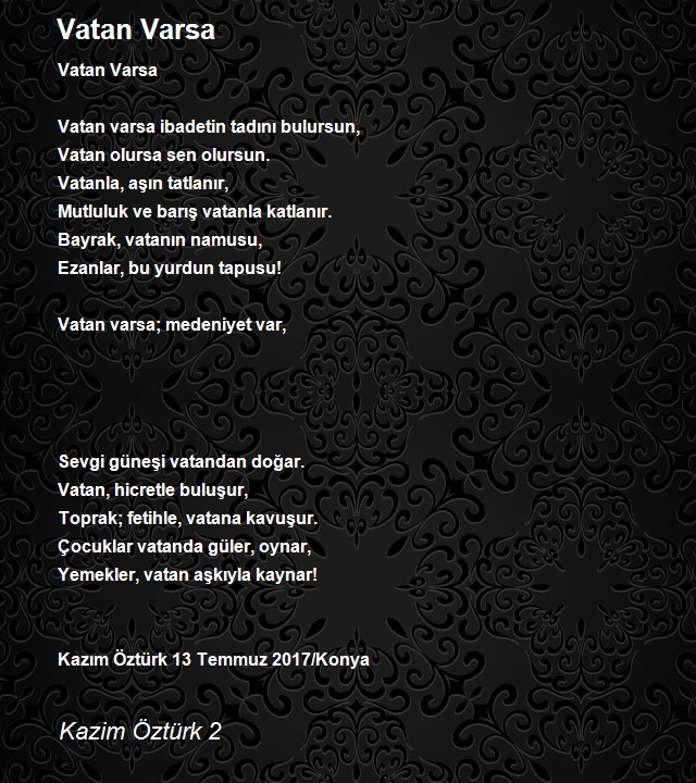 Kazim Öztürk 2