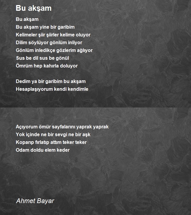 Ahmet Bayar