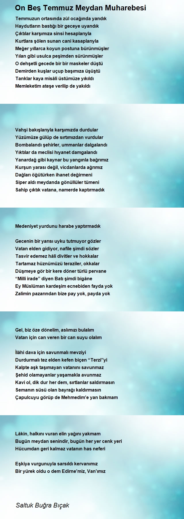 Saltuk Buğra Bıçak