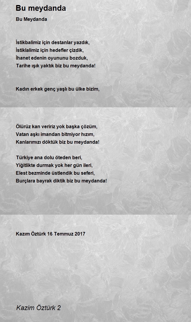 Kazim Öztürk 2
