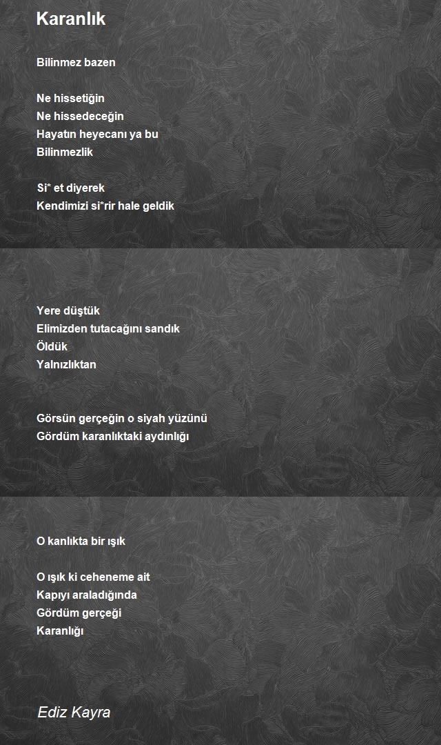 Ediz Kayra