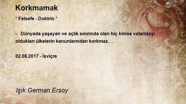 Işık German Ersoy