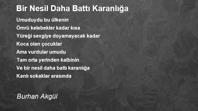 Burhan Akgül