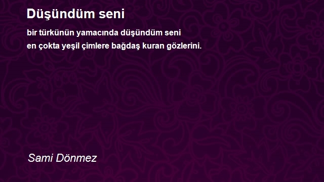 Sami Dönmez