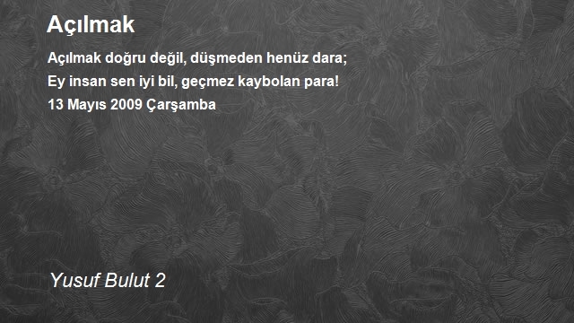 Yusuf Bulut 2