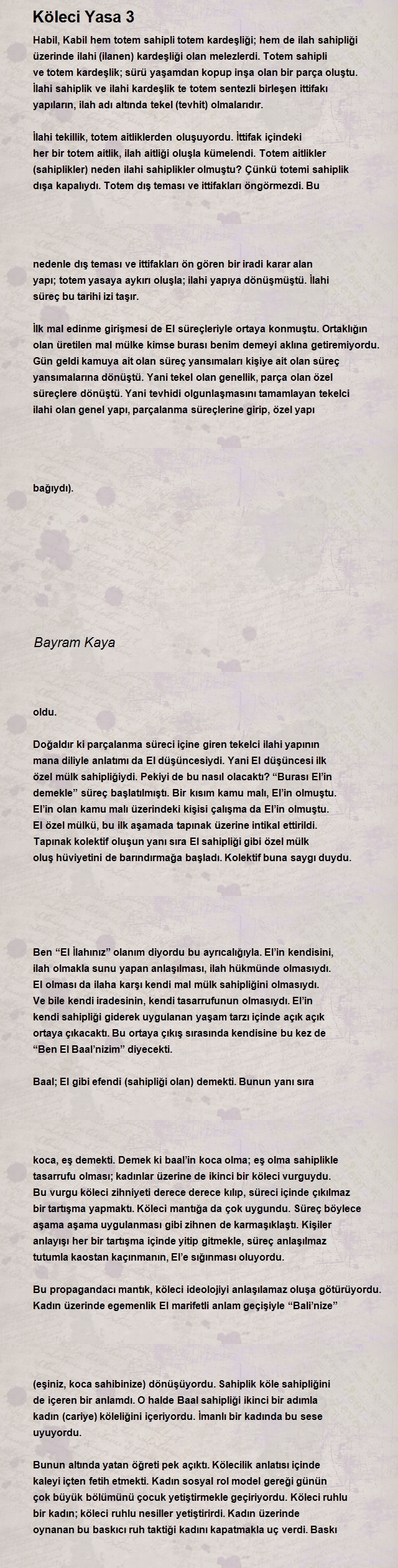 Bayram Kaya