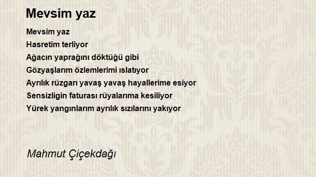 Mahmut Çiçekdağı