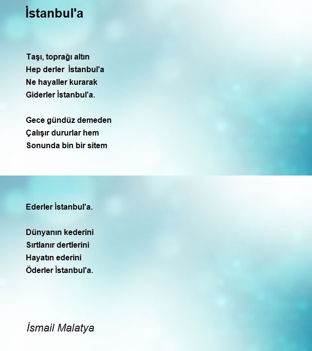 İsmail Malatya
