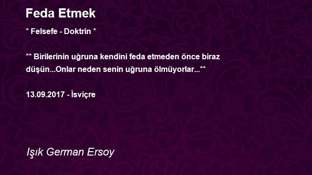 Işık German Ersoy