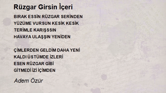Adem Özür