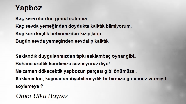 Ömer Utku Boyraz