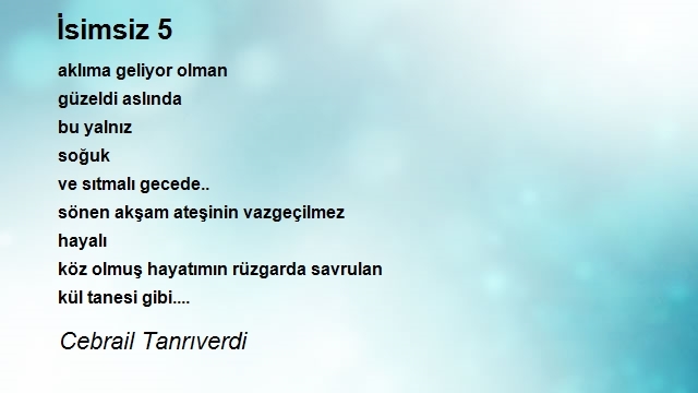 Cebrail Tanrıverdi