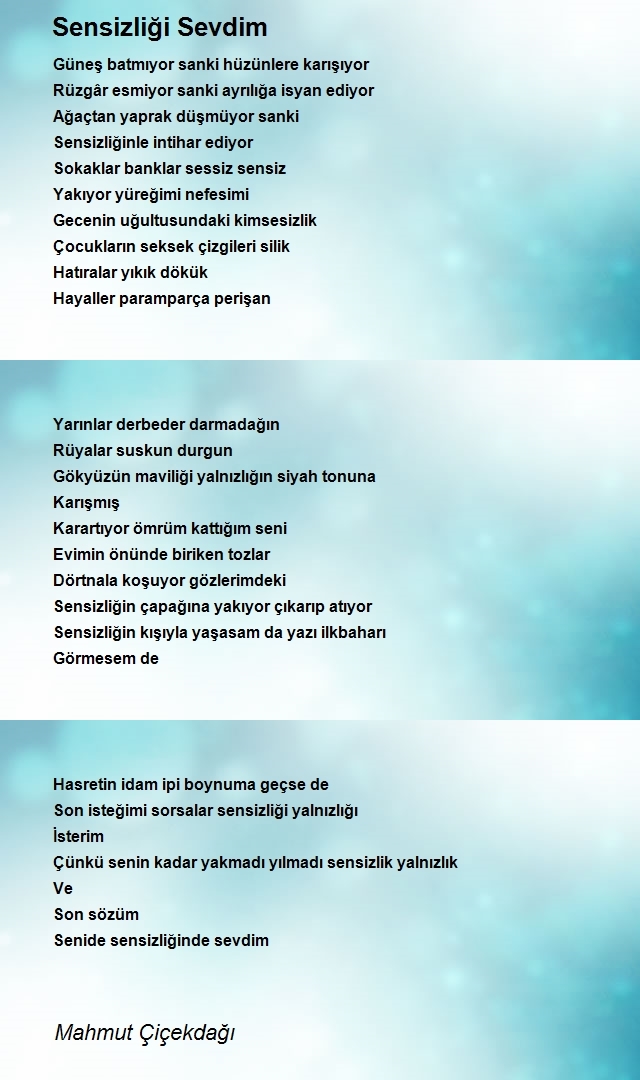 Mahmut Çiçekdağı
