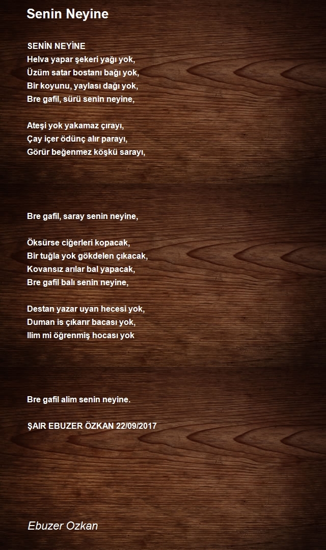 Ebuzer Ozkan