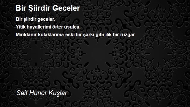 Sait Hüner Kuşlar