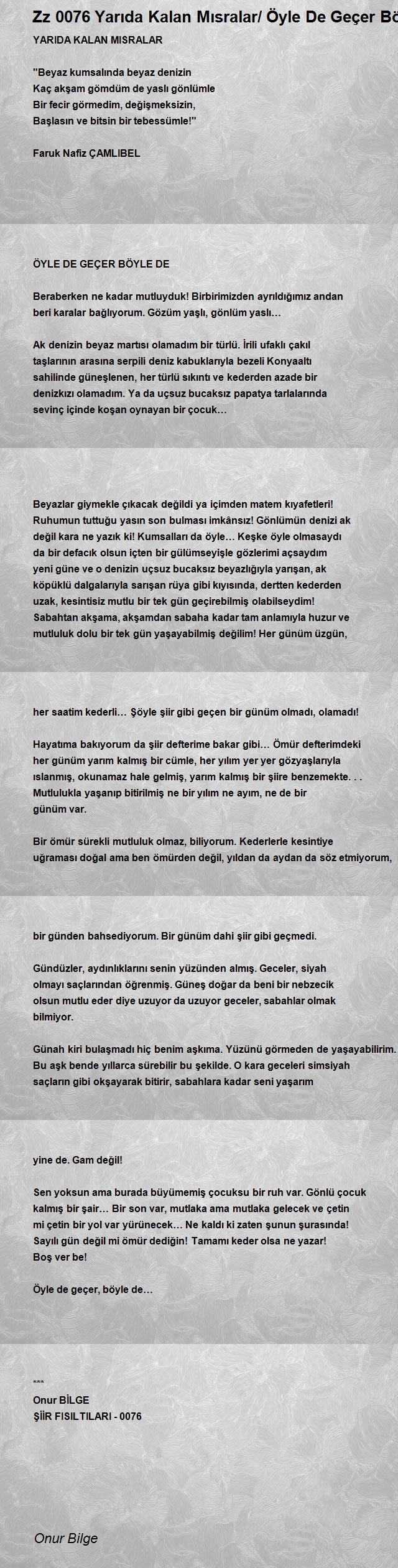 Onur Bilge