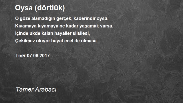 Tamer Arabacı