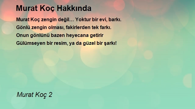 Murat Koç 2