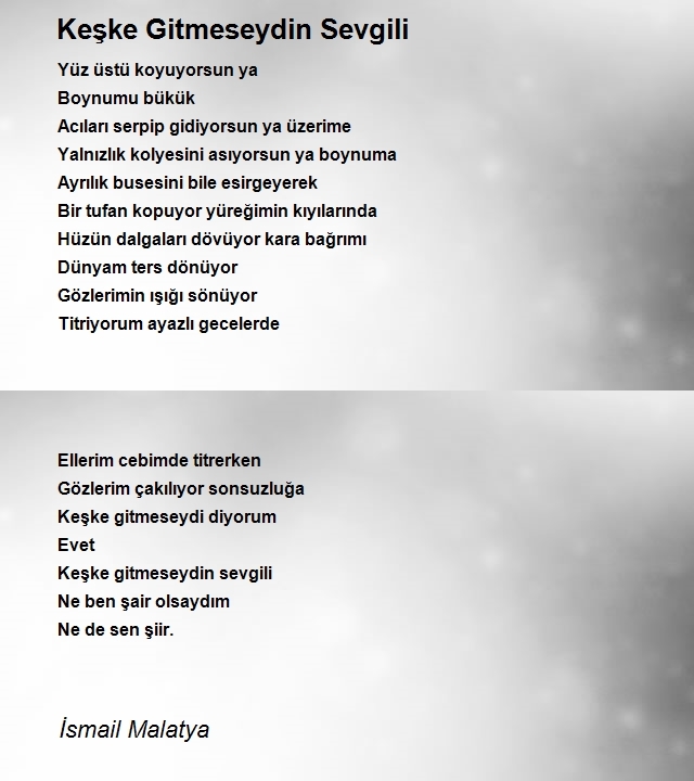 İsmail Malatya