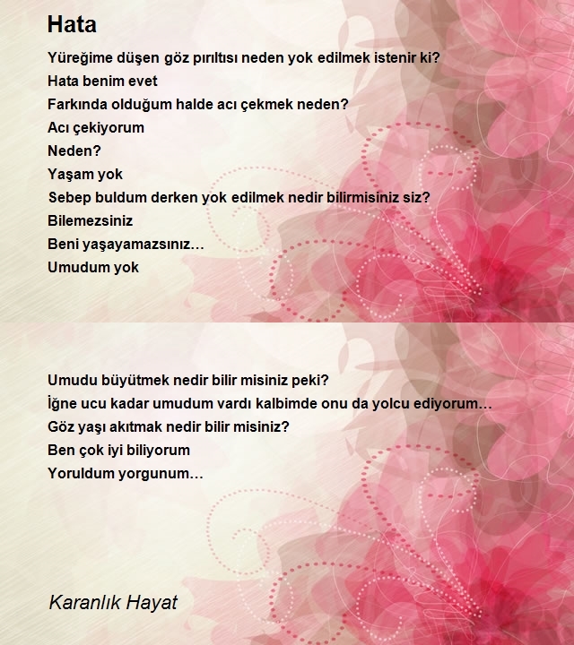Karanlık Hayat