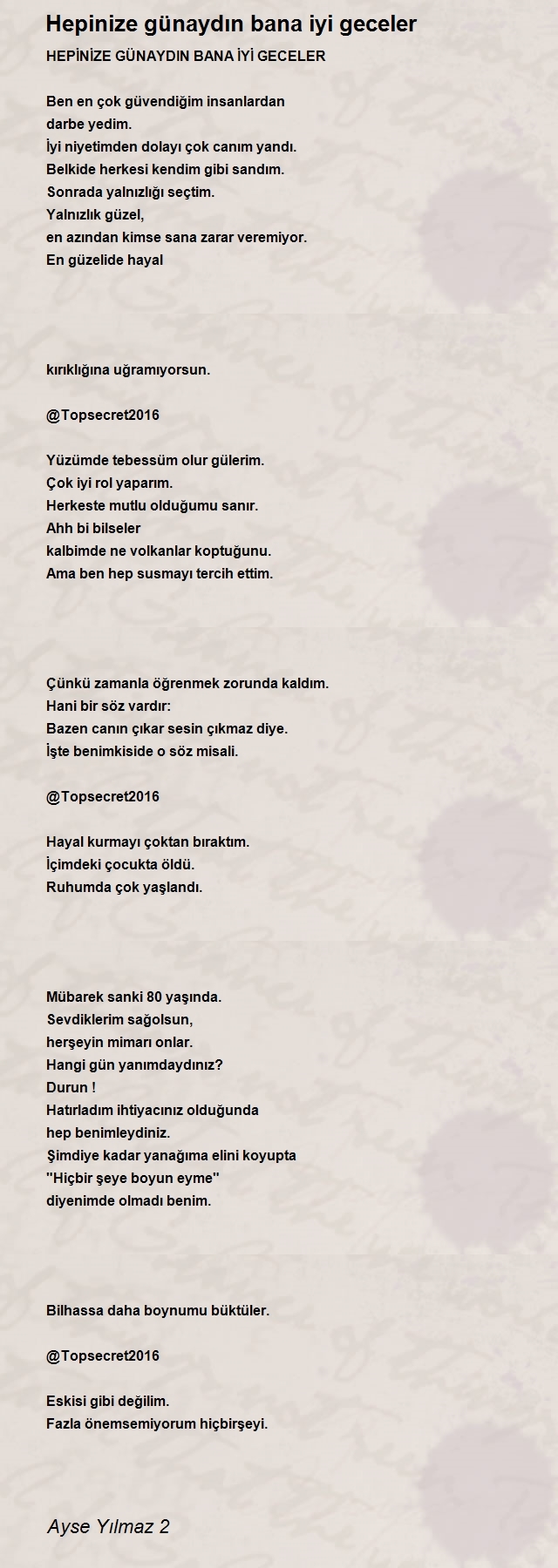 Ayse Yılmaz 2