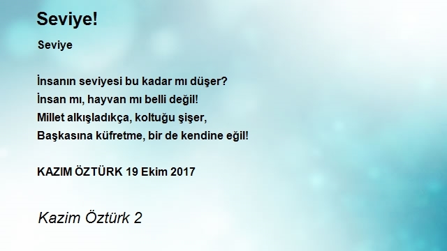 Kazim Öztürk 2
