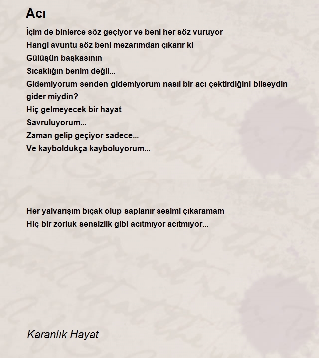 Karanlık Hayat