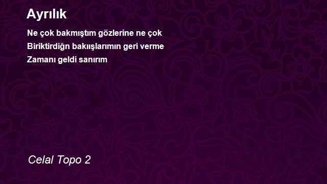 Celal Topo 2