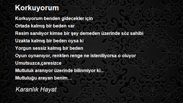 Karanlık Hayat