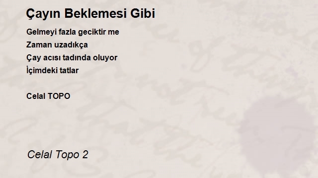 Celal Topo 2