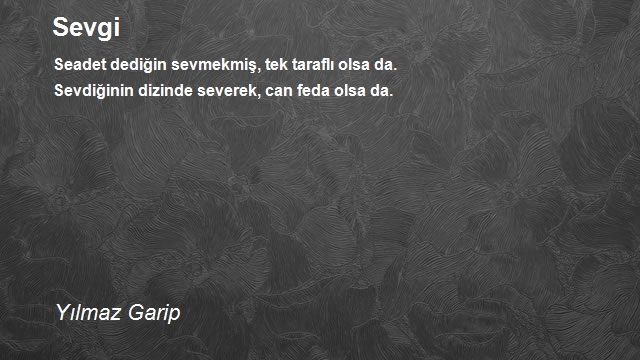 Yılmaz Garip