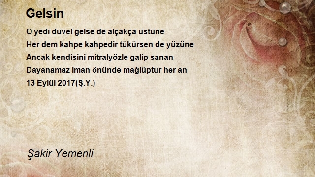 Şakir Yemenli