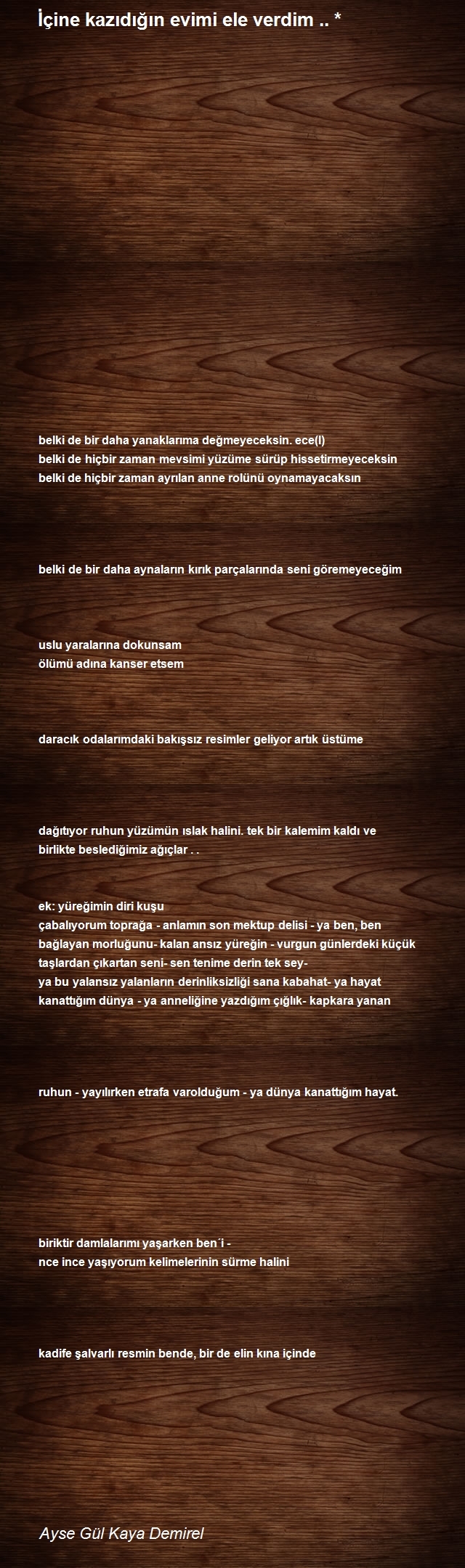 Ayse Gül Kaya Demirel