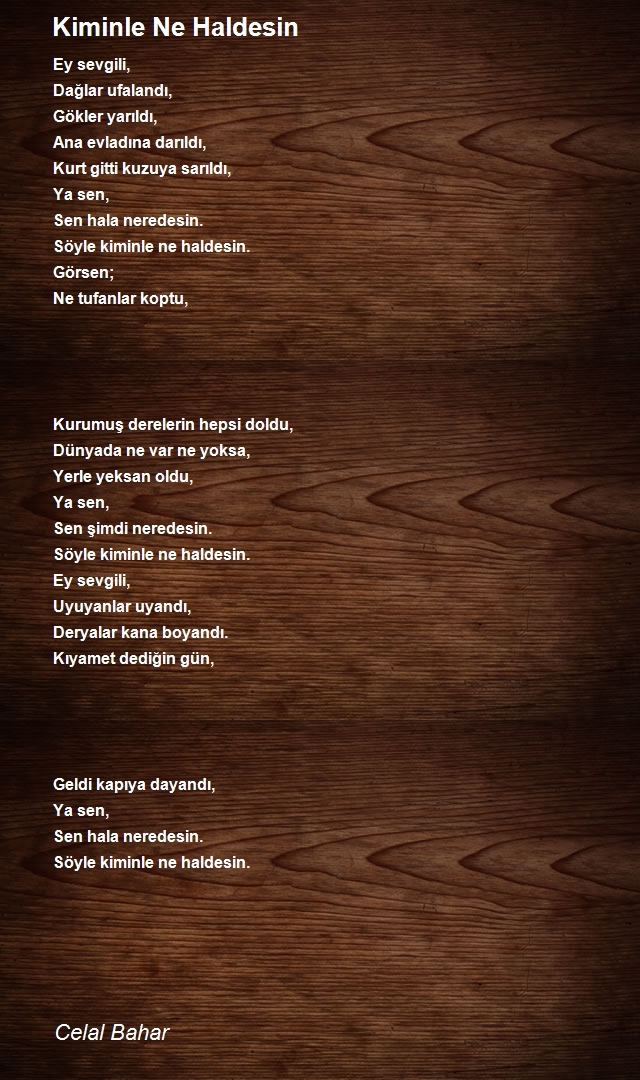 Celal Bahar