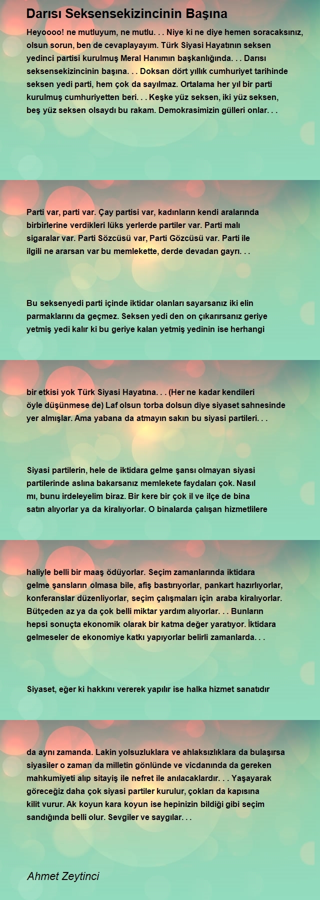 Ahmet Zeytinci