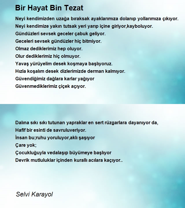 Selvi Karayol