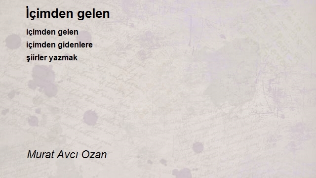 Murat Avcı Ozan