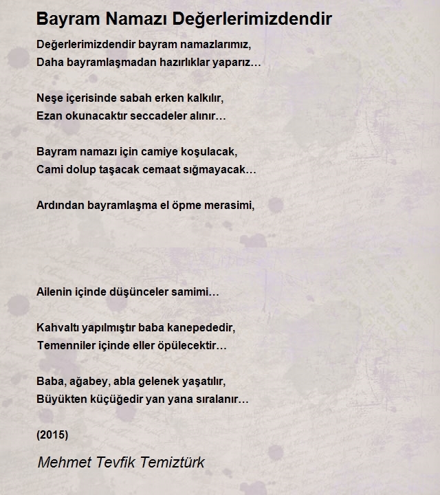 Mehmet Tevfik Temiztürk