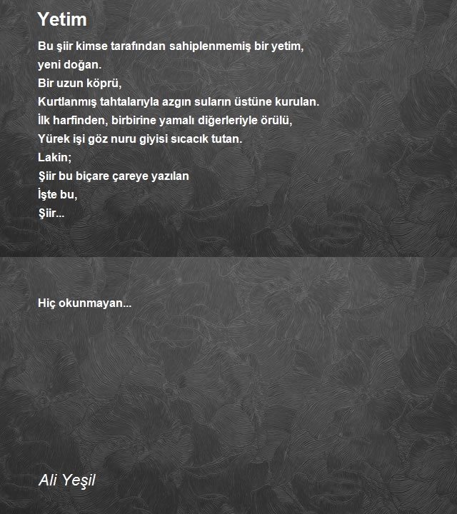 Ali Yeşil