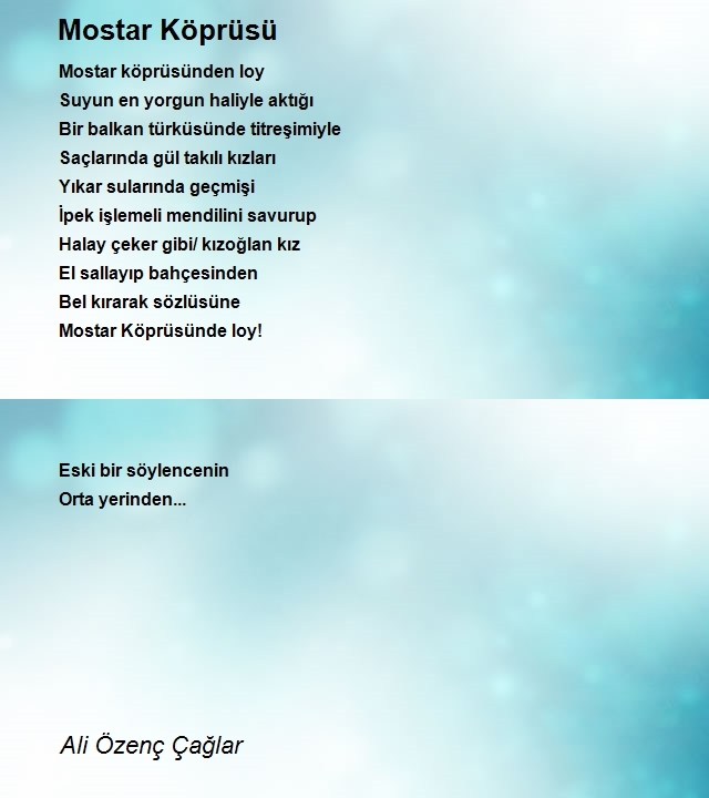Ali Özenç Çağlar