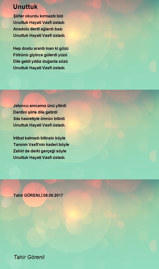 Tahir Görenli