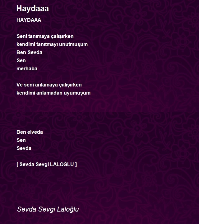 Sevda Sevgi Laloğlu