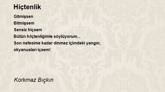 Korkmaz Bıçkın